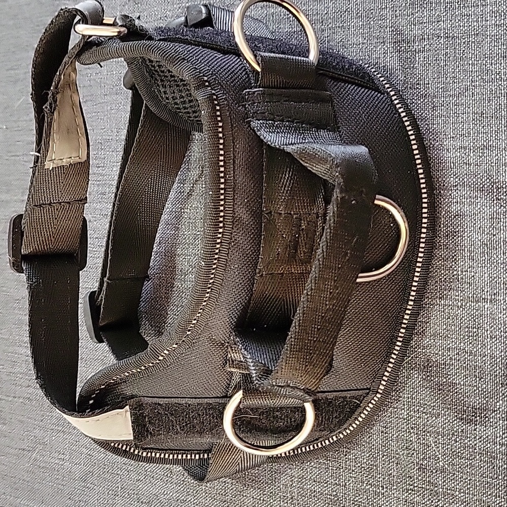 Pug Life Reflective Dog Harness Size. S